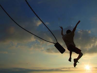 Kid on a Swing