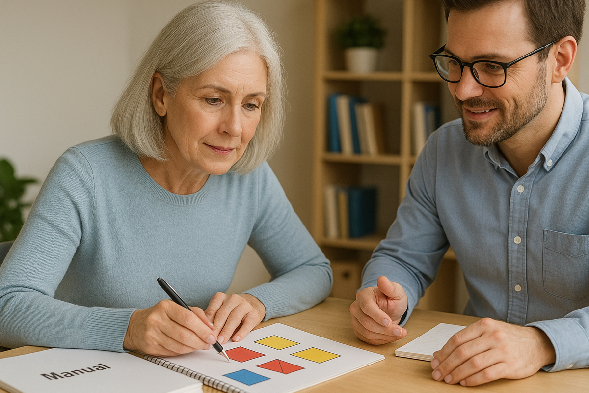 Elderly Couple suppoeting eachother in Grief